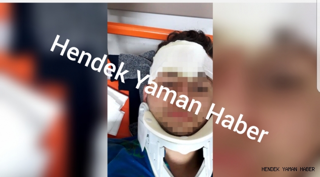 Motosiklet İle Otomobil Kafa Kafaya Çarpıştı 2 Yaralı