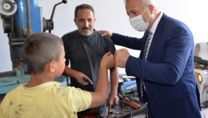 SANAYİ ESNAFINDA YOL SEVİNCİ