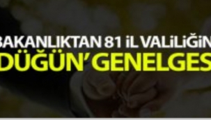 Sokak Düğünleri Ve Sünnetlere Kısıtlama