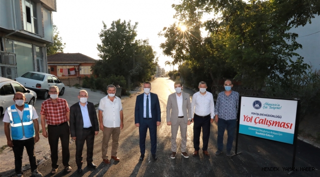 Adapazarı’nda Mahalle Mahalle Asfalt Var