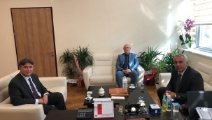 Babaoğlun'dan Başhekim Küçükyılmaz'a Hayırlı olsun ziyareti