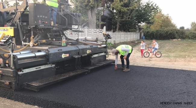 ÇAĞLAYAN VE LÜTFİYEKÖŞK’TE YOL ÇALIŞMASI