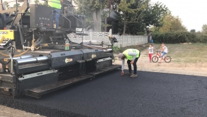 ÇAĞLAYAN VE LÜTFİYEKÖŞK’TE YOL ÇALIŞMASI