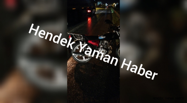 Hendek'te Motosiklet Kazasında Hayatını Kaybetti