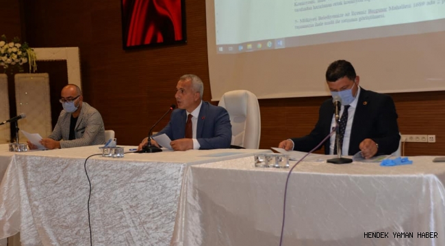 HENDEK MECLİSİ 8 GÜNDEM MADDESİNİ GÖRÜŞECEK