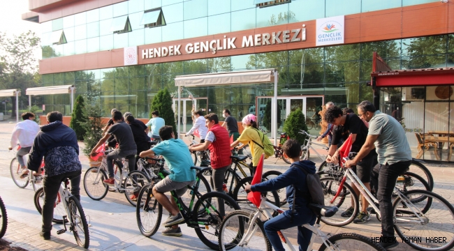 Hendek'te Cumhuriyet İçin Pedal Çevirdiler