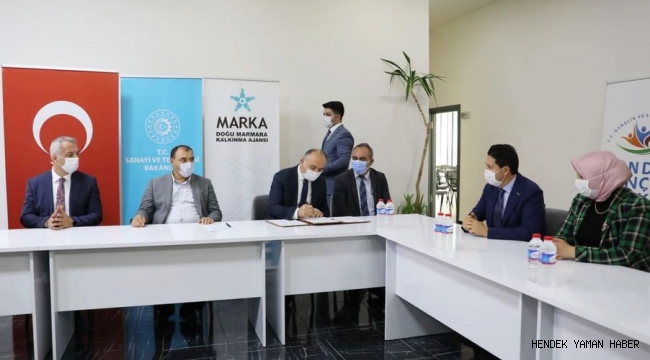 Hendek'te Psikososyal Destek ve Nitelikli İstihdam Merkezi" projesinde imzalar atıldı.