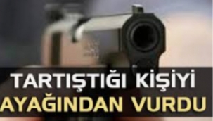 Hendek'te Silah İle Ayağın'dan Vurdu 1 Yaralı