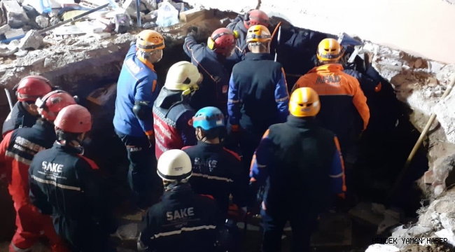 Hendekli Gönüllülerden Oluşan SAKE Ekibi Deprem Bölgesinde