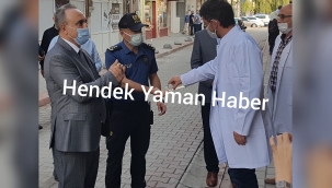 İlçemiz Hendek'te Coronavirus Denetimi