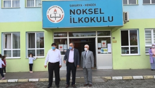 Kaymakam Halil İbrahim Acır Hendek'te Okullar'da İcelemelerde Bulundu