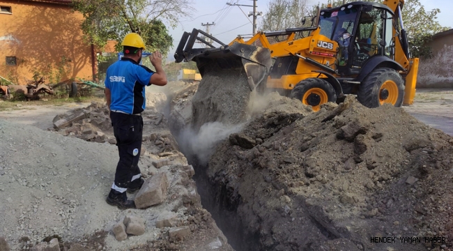 Söğütlü İmamlar Mahallesi’ne yeni içmesuyu hattı