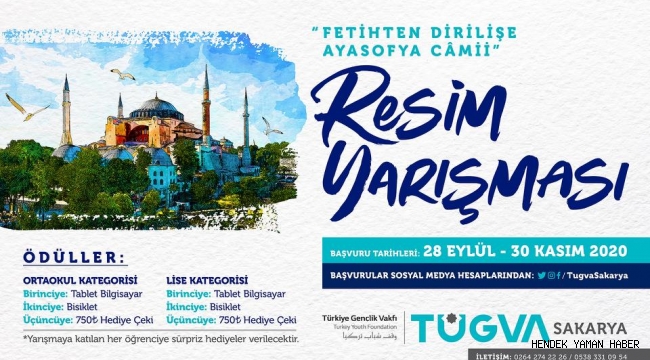 TÜGVA Sakarya’dan Resim Yarışması