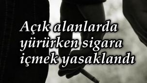 Beklenen oldu Sakarya Genelinde Cadde Ve Sokaklarda Sigara İçmesi Yasaklandı