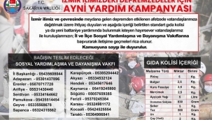 İzmirde Yaşanılan Depremin Ardından Sakarya Valiliği Seferber Oldu
