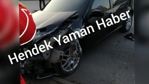 Pat Pat İle Otomobil Çarpıştı 2 Yaralı