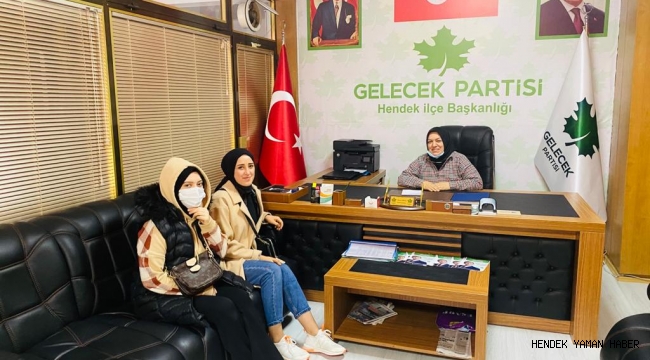 Gelecek Partisi Hendek Kadın Kolları Başkanı Dilek Acıbal'dan Esnafa Destek Çağrısı