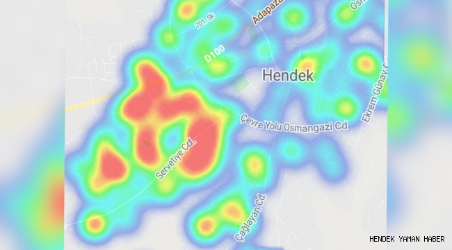 İlçemiz Hendeğin Korona Haritasında Sevindirici Gelişme
