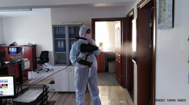 Sakarya Büyükşehir dezenfekte çalışmalarını şehir genelinde sürdürüyor