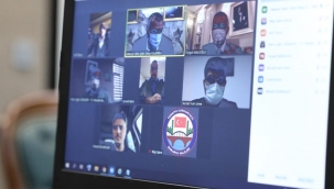 Videokonferans Yöntemiyle Gerçekleştirilen Toplantıda Hendek İçin Yatırım Zirvesi