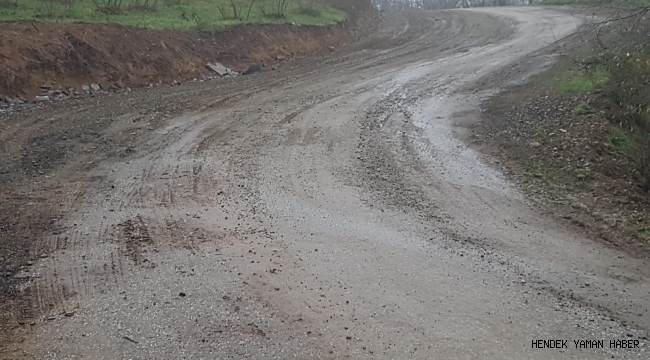 Yeşil Köyde Vatandaşlardan Hendek Belediyesine Sitem