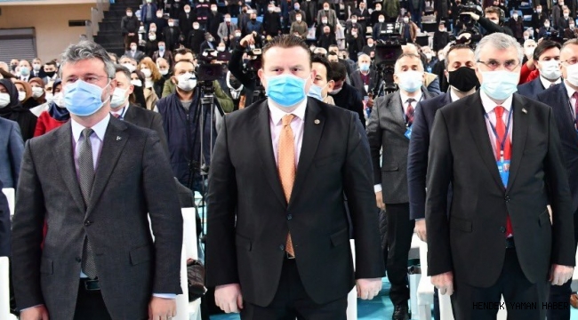 Ak Parti İl Kongresinde Levent Bülbül'e büyük ilgi