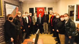 CHP İl Başkanı Keleş Hendek İlçe Yönetim Kurulu Toplantısına Katıldı