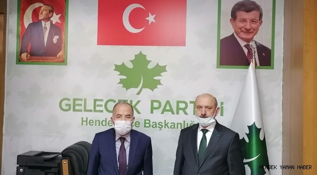 Gelecek Partisi Yeni İl Başkanı Sevindik İlçe Başkanı Akıcı'yı ziyaret etti