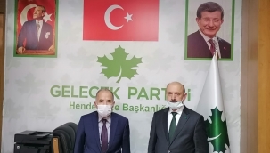 Gelecek Partisi Yeni İl Başkanı Sevindik İlçe Başkanı Akıcı'yı ziyaret etti