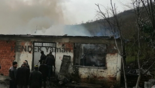 Hendek Kurtuluş Mahallesinde yangın