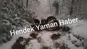 Hendek Salman'da Traktör Kazası 1 Ölü 1 Hafif Yaralı