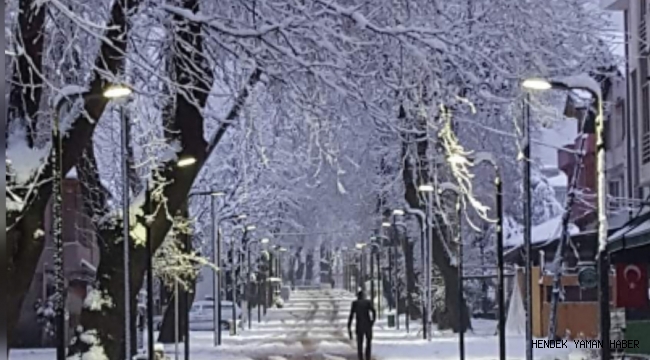 Hendek’te Anlık Kar Görüntülerini Gönderin Yayınlayalım