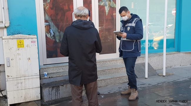Hendek'te Emniyetin Maske Denetimi Devam Ediyor