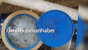 Hendek'te Havalar Soğudu Su Sayaçları Patladı