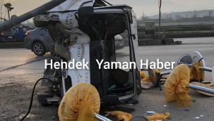 Hendek''te Kaza 2 Yaralı