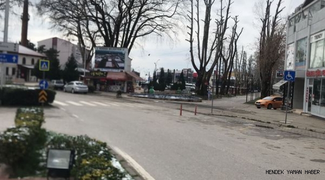 Hendek'te Vatandaşlar Kısıtlamaya Büyük Oranda Uydu
