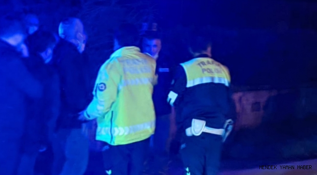 Hendek Yenimahalle yanyol'da  kaza