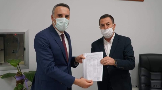 İl Başkanı Yunus Tever Mazbatasını Aldı