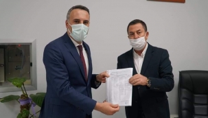 İl Başkanı Yunus Tever Mazbatasını Aldı