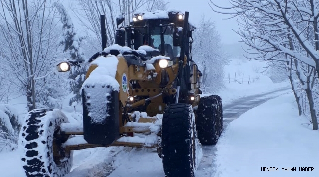 Sakarya'da 12 mahalle yolu ulaşıma açıldı