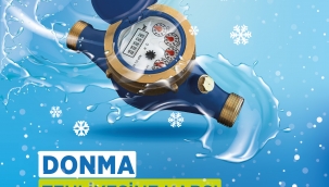 SASKİ Vatandaşlara su sayaçları için don uyarısı Yaptı