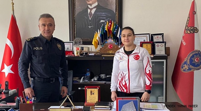 Avcıl’dan Hendek Emniyet Müdürü İlhan’a Ziyaret