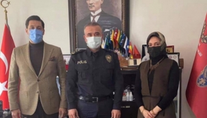 Baykal Ve Dündar’dan Hendek İlçe Emniyet Müdürü Şevket İlhan’a Nezaket Ziyaret