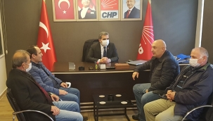 CHP Grup Başkan Vekili Özkoç Hendek'te Oda Başkanlarını Ziyaret Etti