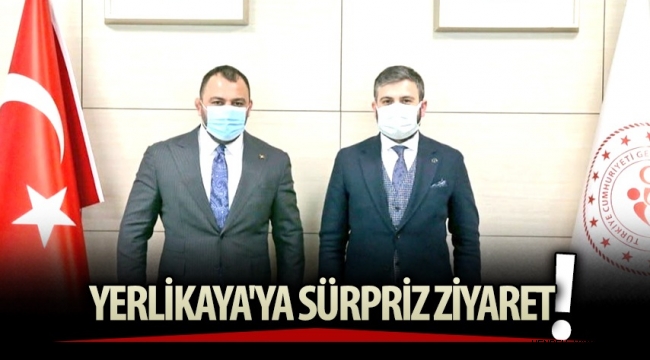Güngör'den Bakan Yardımcısı Yerlikaya'ya Sürpriz Ziyaret