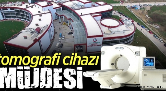Hendek Devlet Hastanesi Başhekimi Küçükyılmaz Müjdeyi Verdi