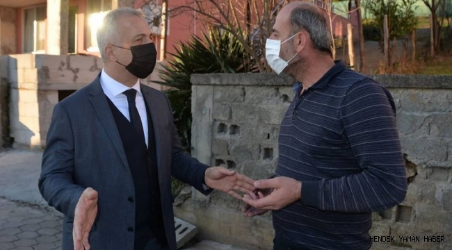 Hendek'te Başkan Babaoğlu Vatandaşı  Dinliyor