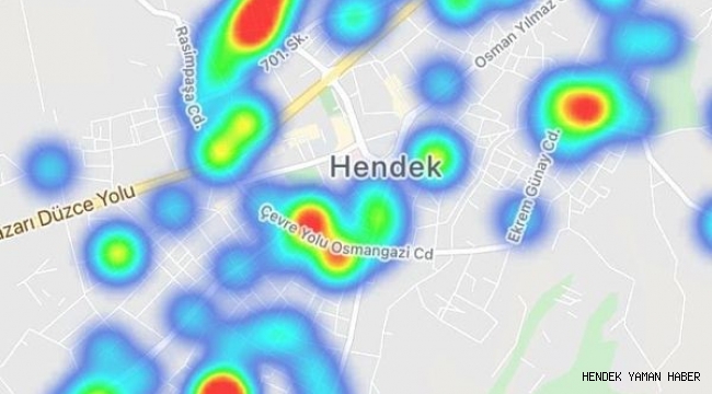 Hendek'te Risk Haritası Yeşile Dönüyor