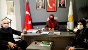 Hendek Yaman Haber'den Ak Parti Kadın Kollarına Hayırlı Olsun Ziyareti