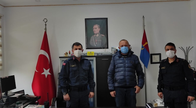 Hendek Yaman Haber'den İlçe Jandarma Komutanlığı'na ziyaret